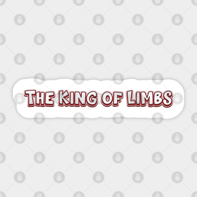 The King of Limbs (radiohead) Sticker by QinoDesign